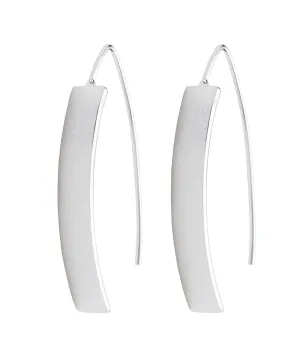 New! Flat Contemporary Ogham Earrings