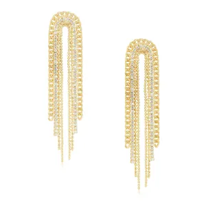 Noelle Drop Earrings-Gold