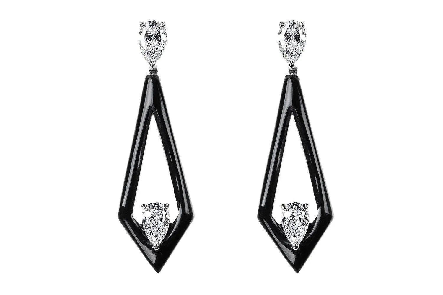 Oui Rombus earrings