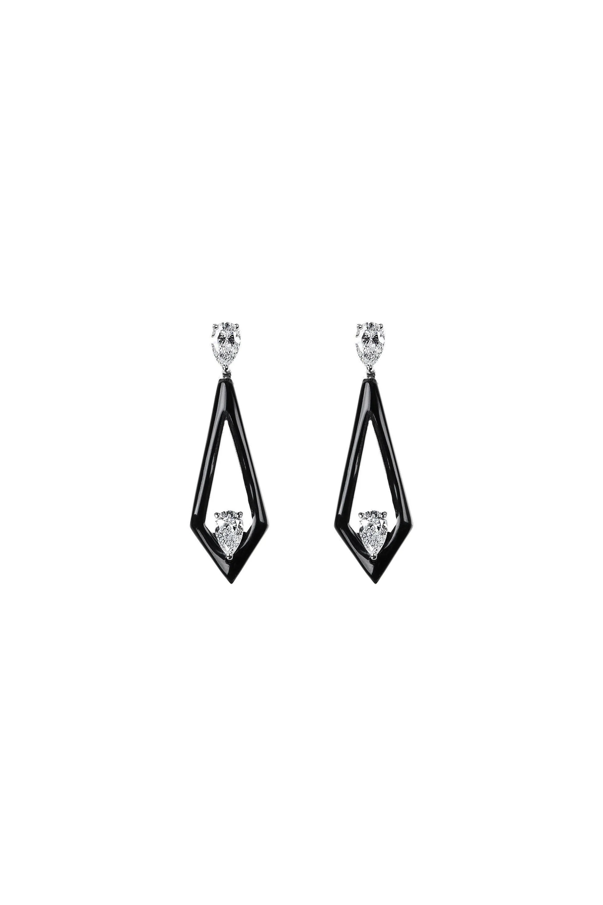Oui Rombus earrings
