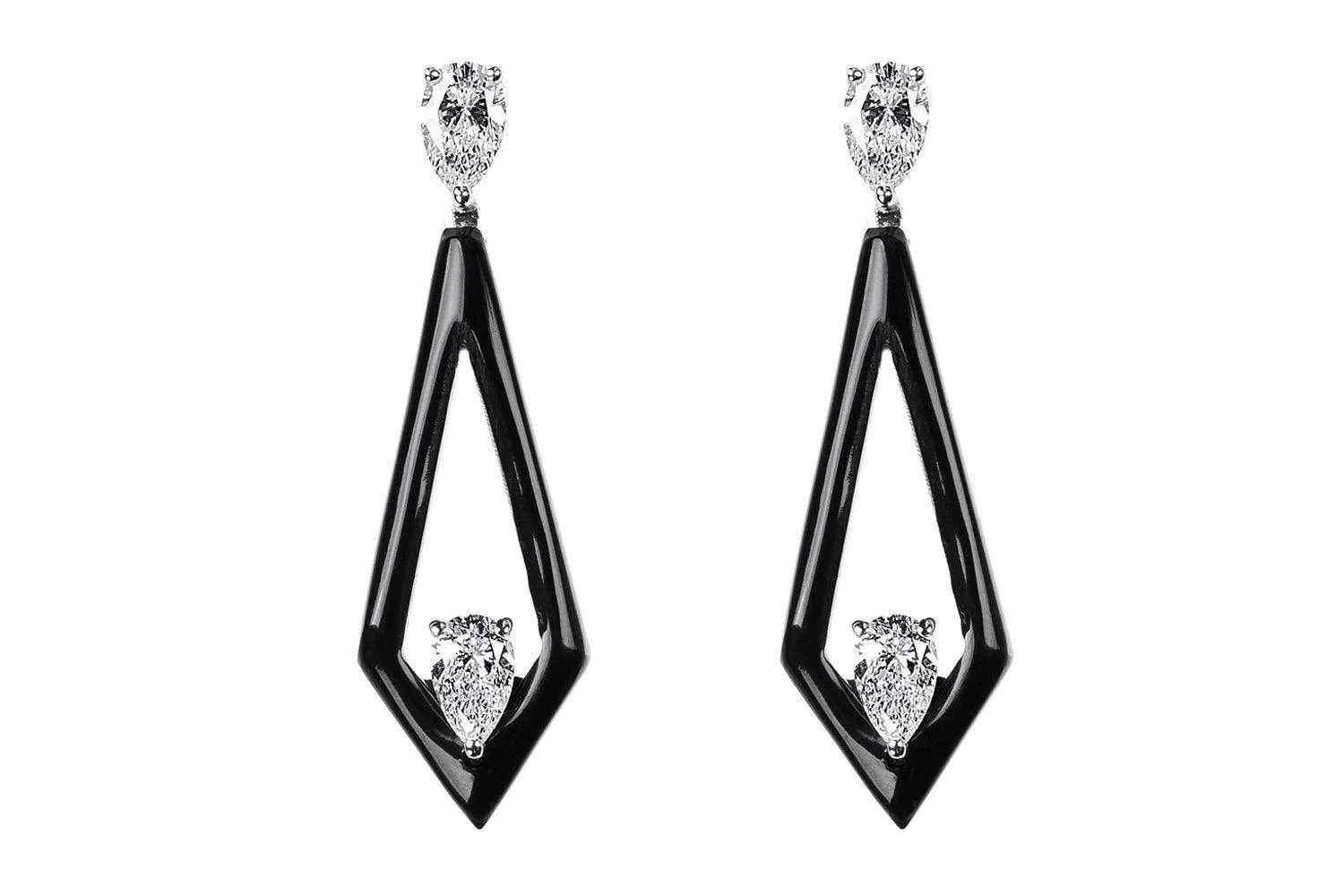 Oui Rombus earrings