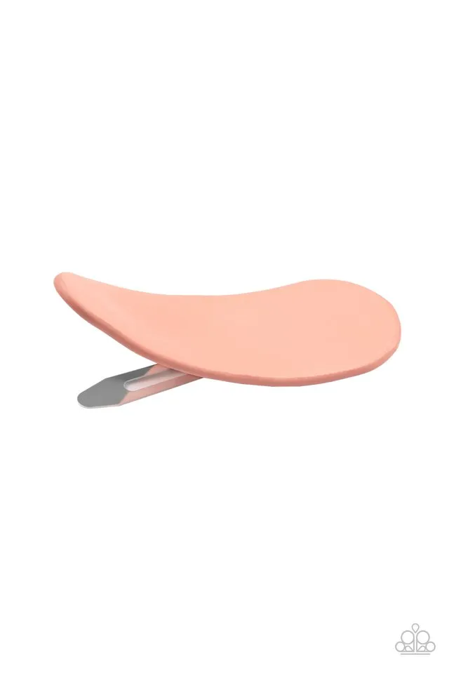 Paparazzi Hair Accessories ~ In a Snap - Orange