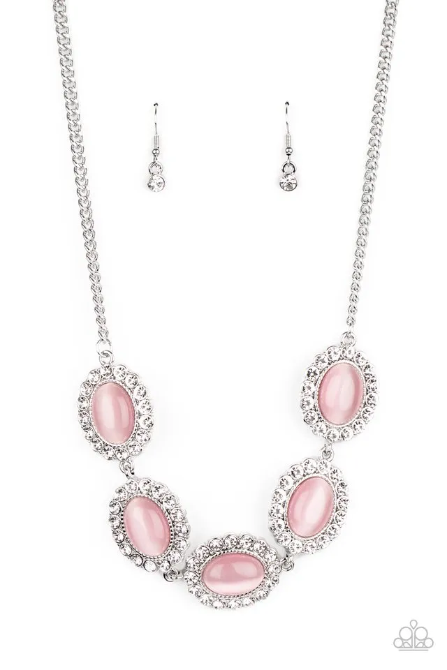 Paparazzi Necklace ~ A DIVA-ttitude Adjustment - Pink