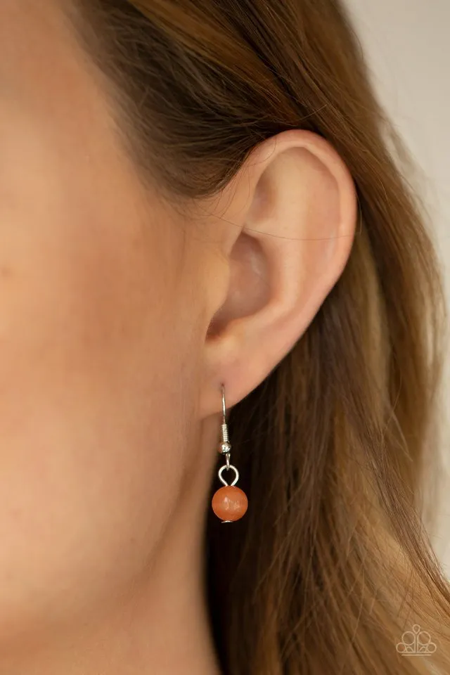 Paparazzi Necklace ~ Aura Allure - Orange