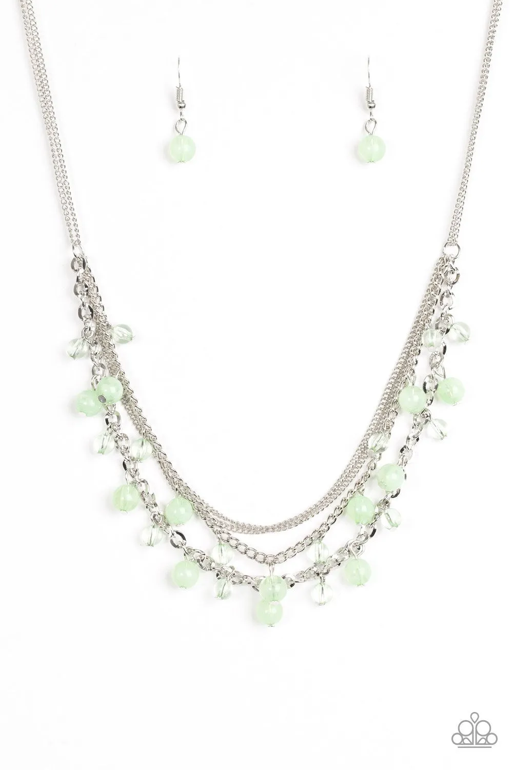 Paparazzi Necklace ~ Ocean Odyssey - Green