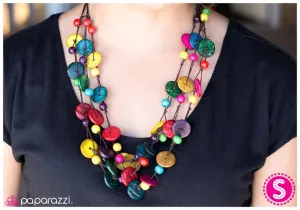 Paparazzi Necklace ~ Of Your Own AcCORD - Multi