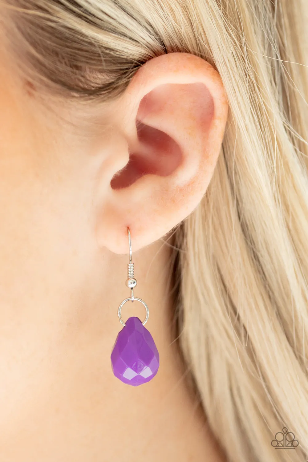 Paparazzi Necklace ~ Serenely Scattered - Purple