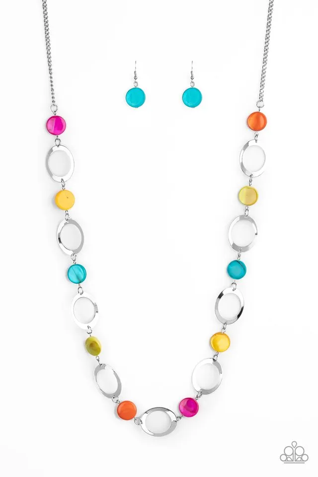 Paparazzi Necklace ~ SHELL Your Soul - Multi