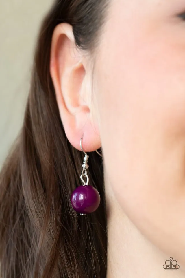 Paparazzi Necklace ~ Top Pop - Purple