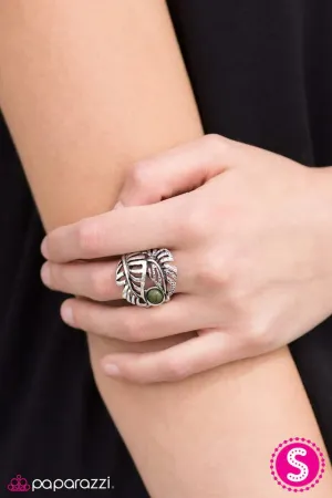 Paparazzi Ring ~ Flock Together - Green
