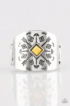 Paparazzi Ring ~ Here Today, Gone Tom-ARROW - Yellow