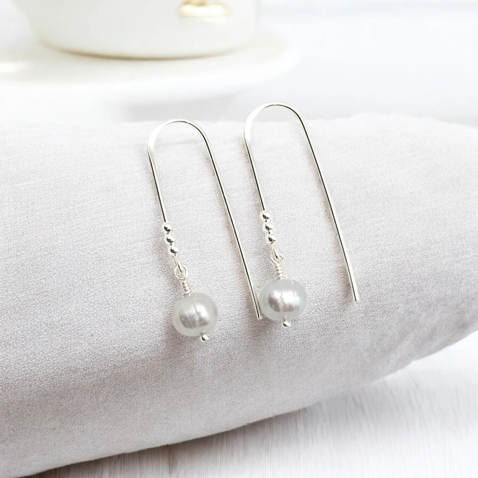 Pearl - Silver & Gray Threader