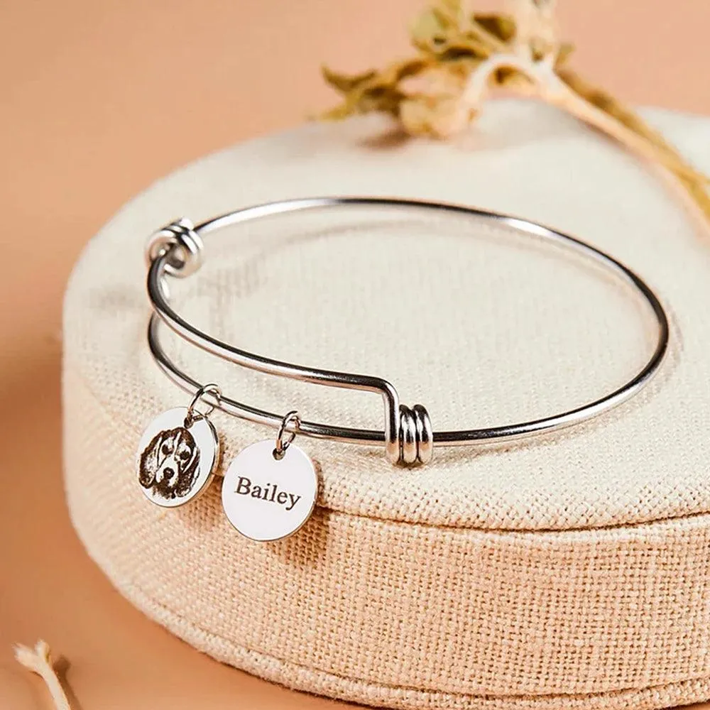 PetShots Engraved Bangles