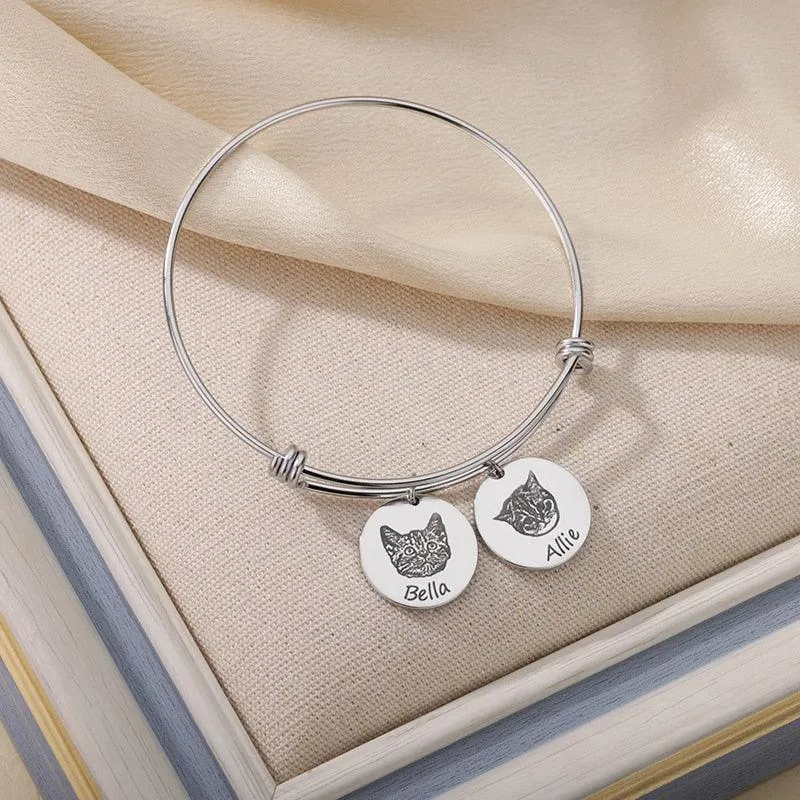 PetShots Engraved Bangles