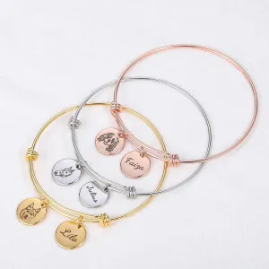 PetShots Engraved Bangles