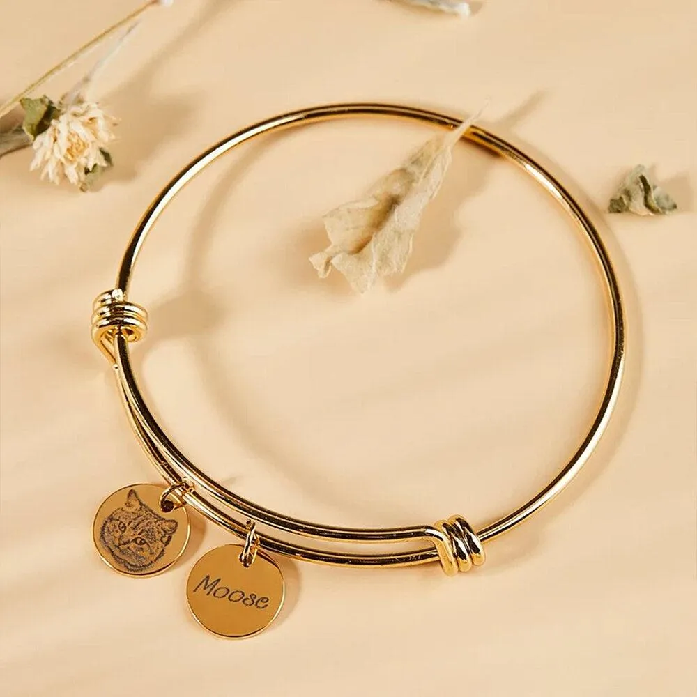 PetShots Engraved Bangles