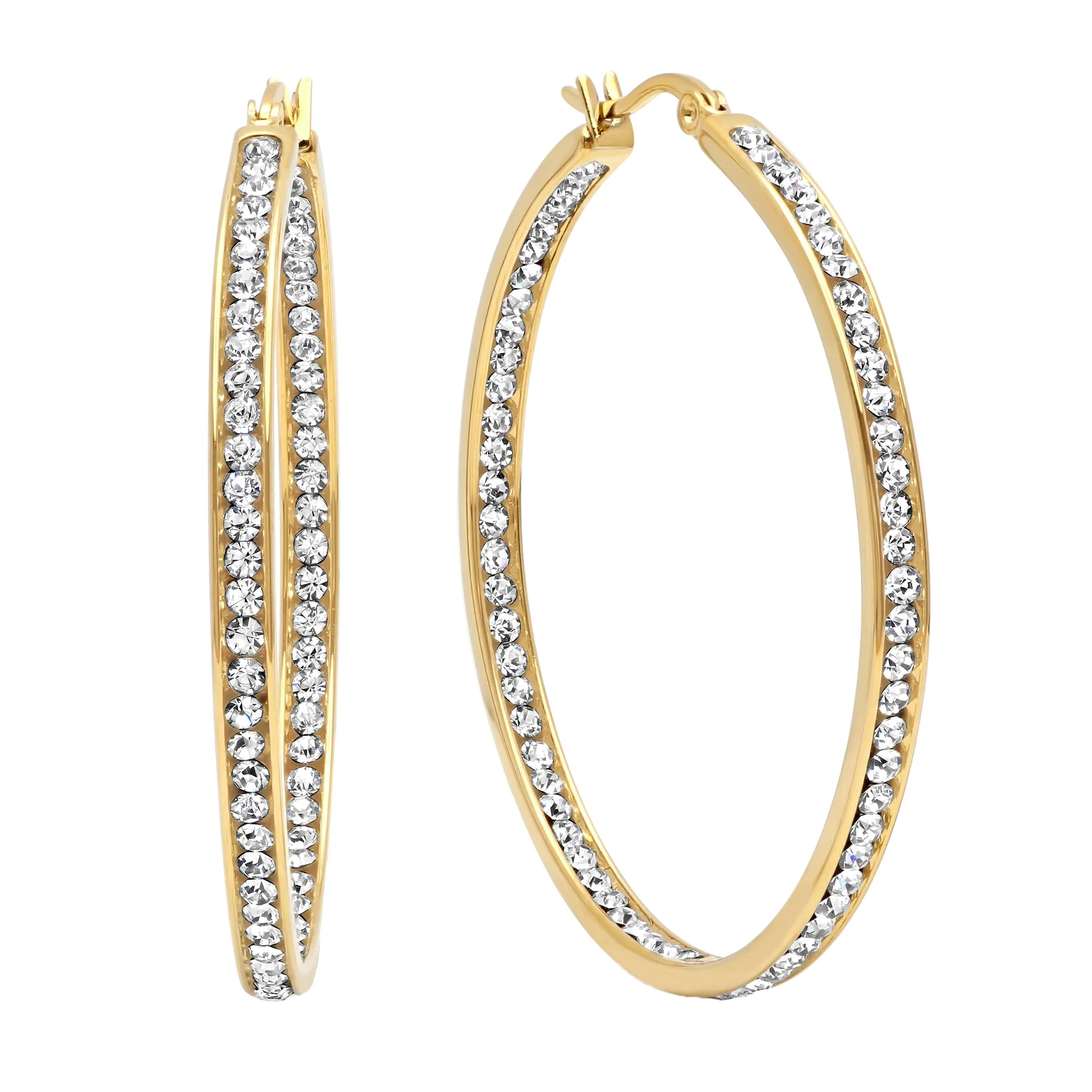 Piatella Diamond Hoop Earrings