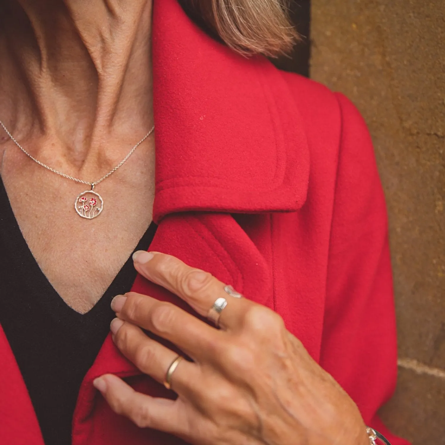 Poppy Necklace