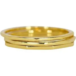 Pura Vida Delicate Stacked Ring Gold
