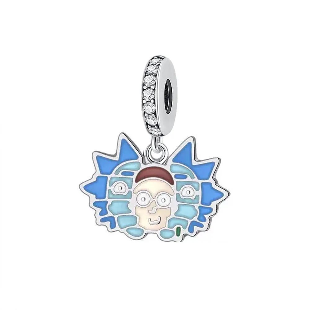 Rick and Morty Fusion Dangle Charm
