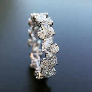 Romantic Shiny Marquise AAA Zirconia Delicate Ring