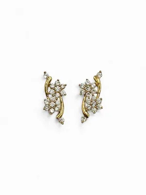 ROSITAS YELLOW GOLD EARRINGS