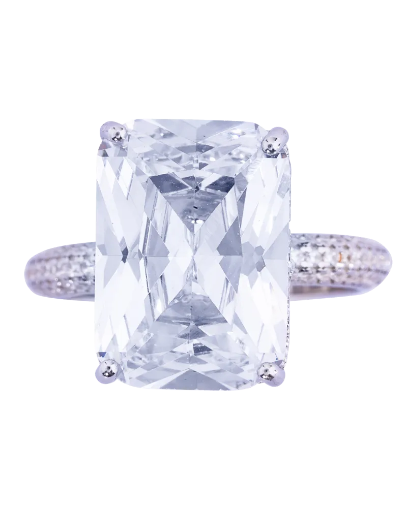 Silver Skin-Friendly Ring