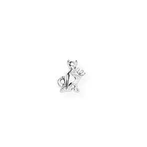 Single Earring Silver Devil | Amen