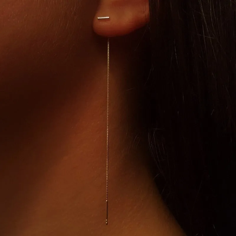 Sophisticated Chain Earrings