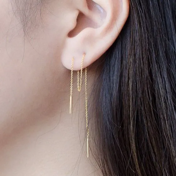 Sophisticated Chain Earrings