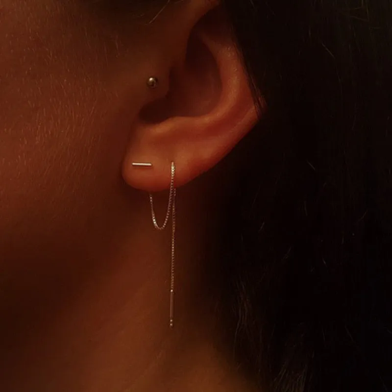 Sophisticated Chain Earrings