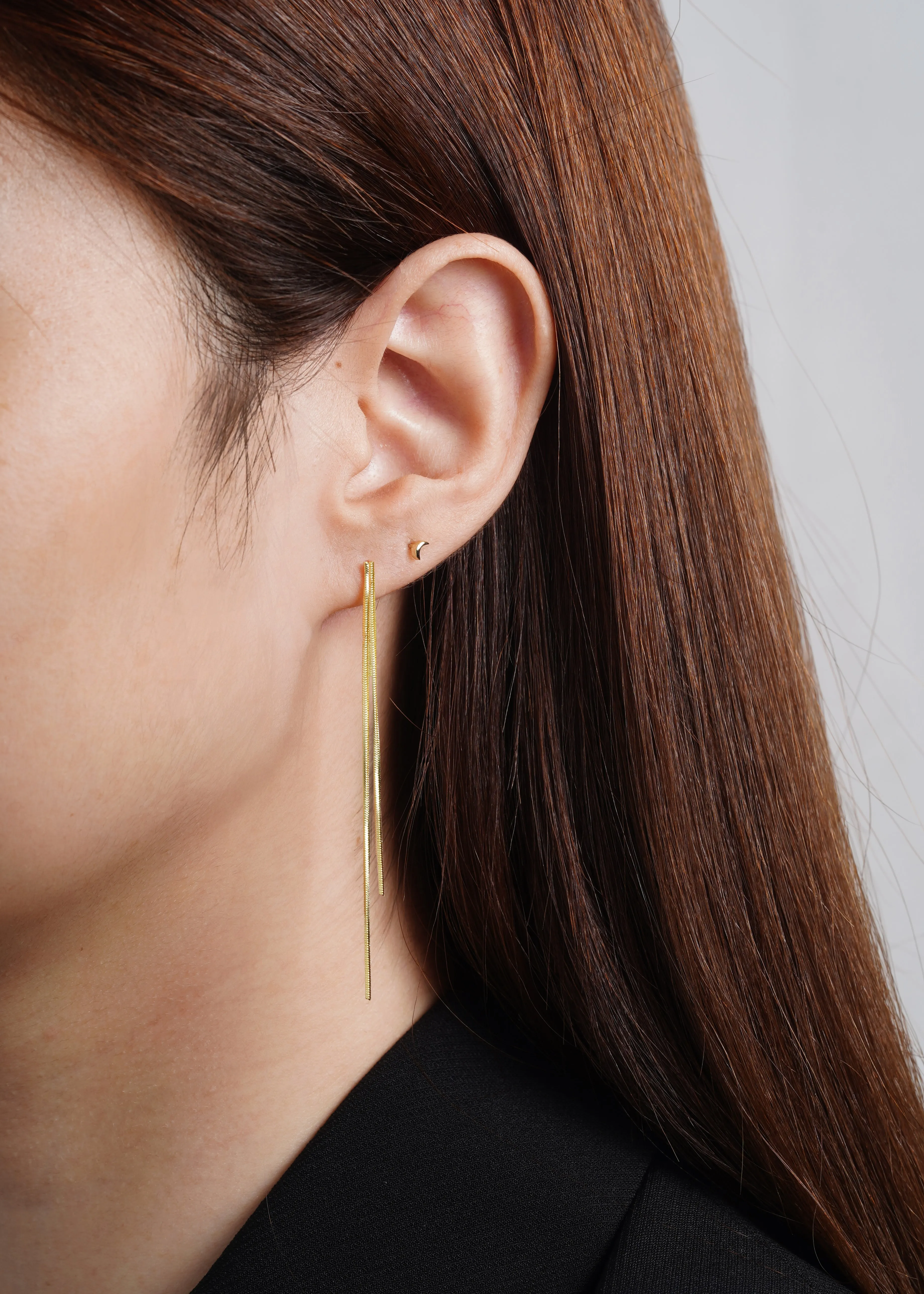 Sophisticated Snake Chain Earrings • Perfect Christmas Gift • Gifts for Her • Timeless Beauty