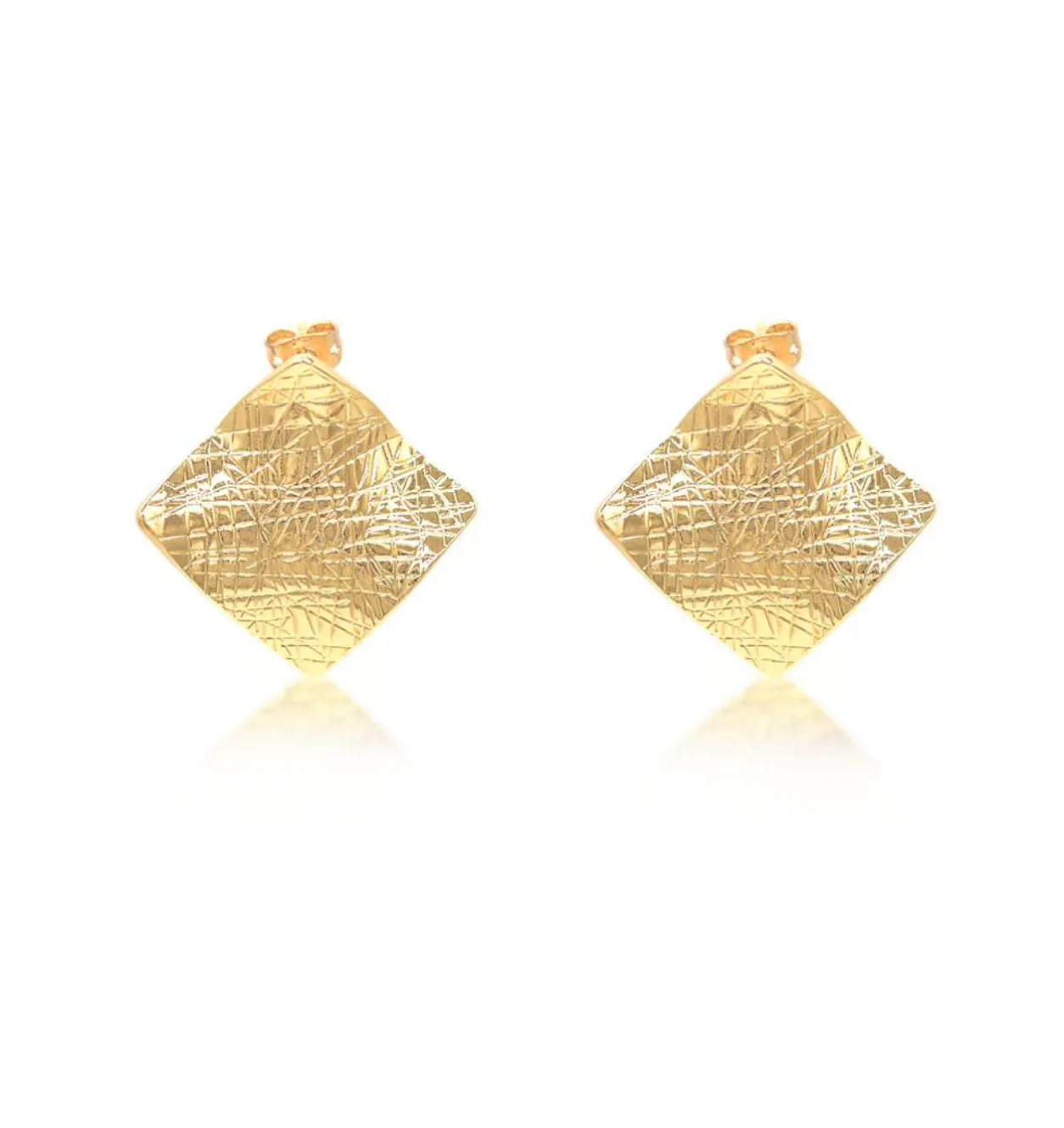 Squared Textured Earrings