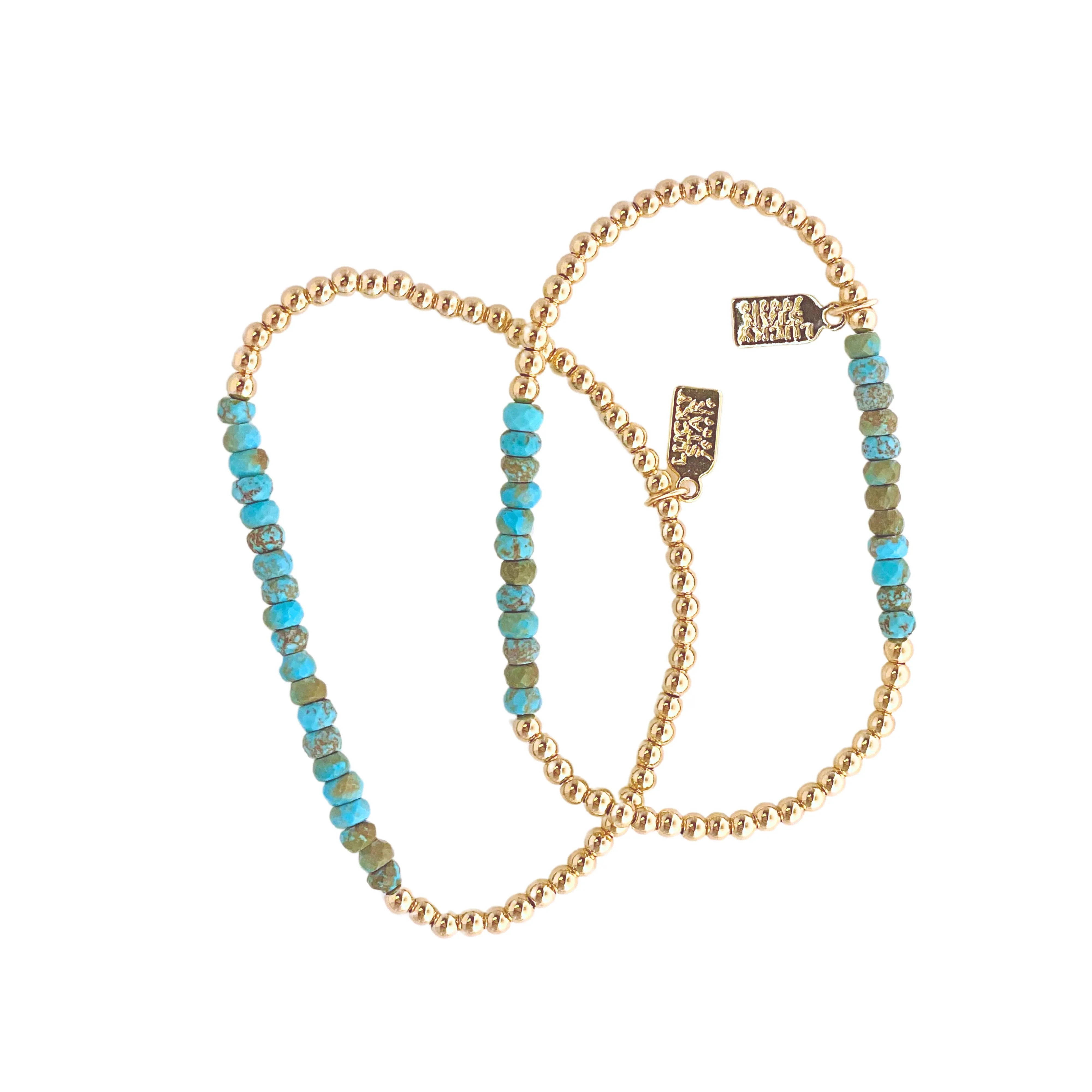 Stardust Gemstone Bubble Bracelet Set