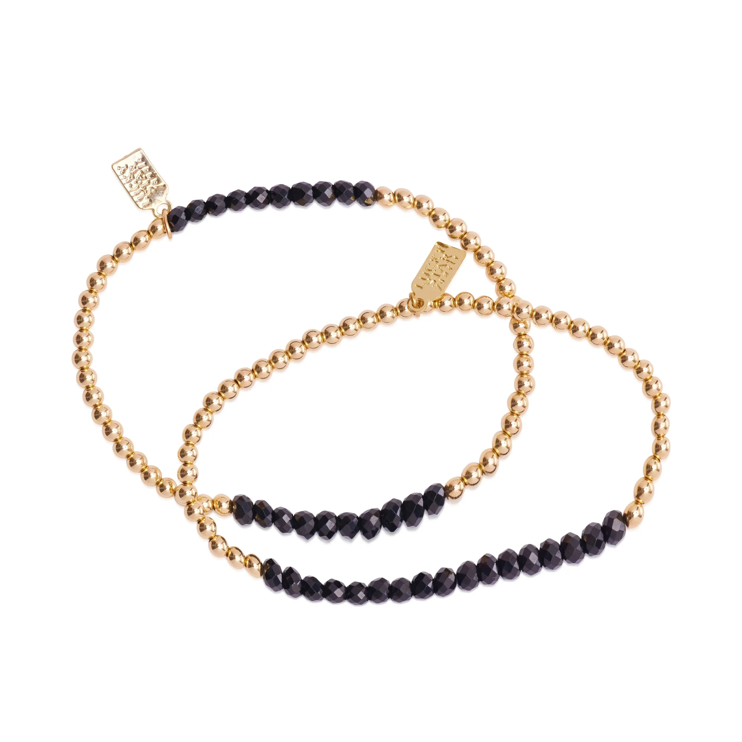 Stardust Gemstone Bubble Bracelet Set