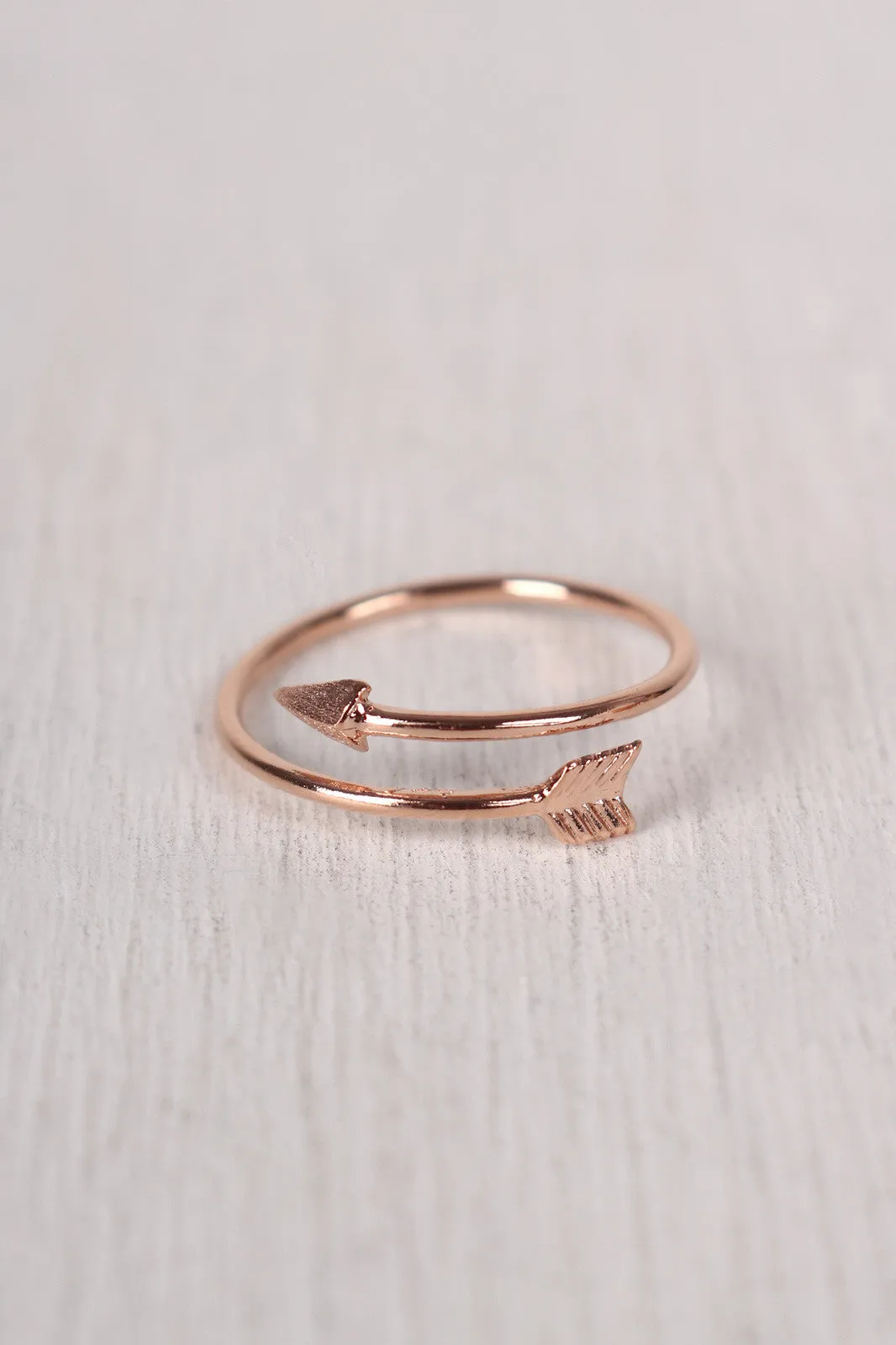 Stay True Arrow Ring