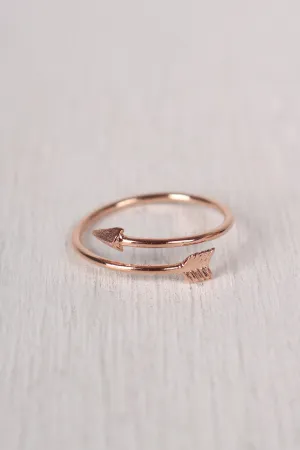 Stay True Arrow Ring