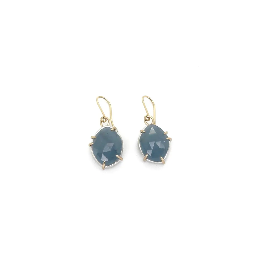 Teal Aqua Vanity Earrings