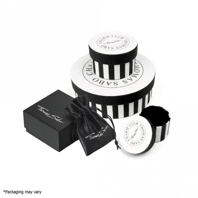 Thomas Sabo White Silver Magic Stars Multiple Star Bracelet A1916-051-14-L19v