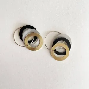 Tom Pigeon : Hoop Drop Earrings