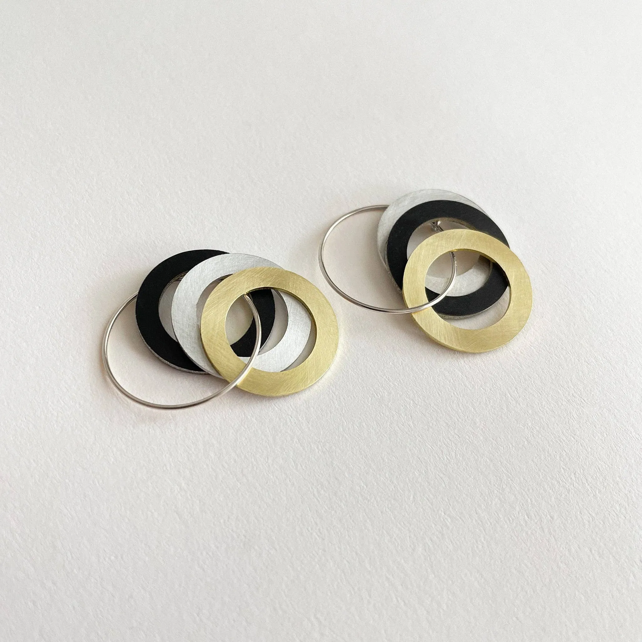 Tom Pigeon : Hoop Drop Earrings