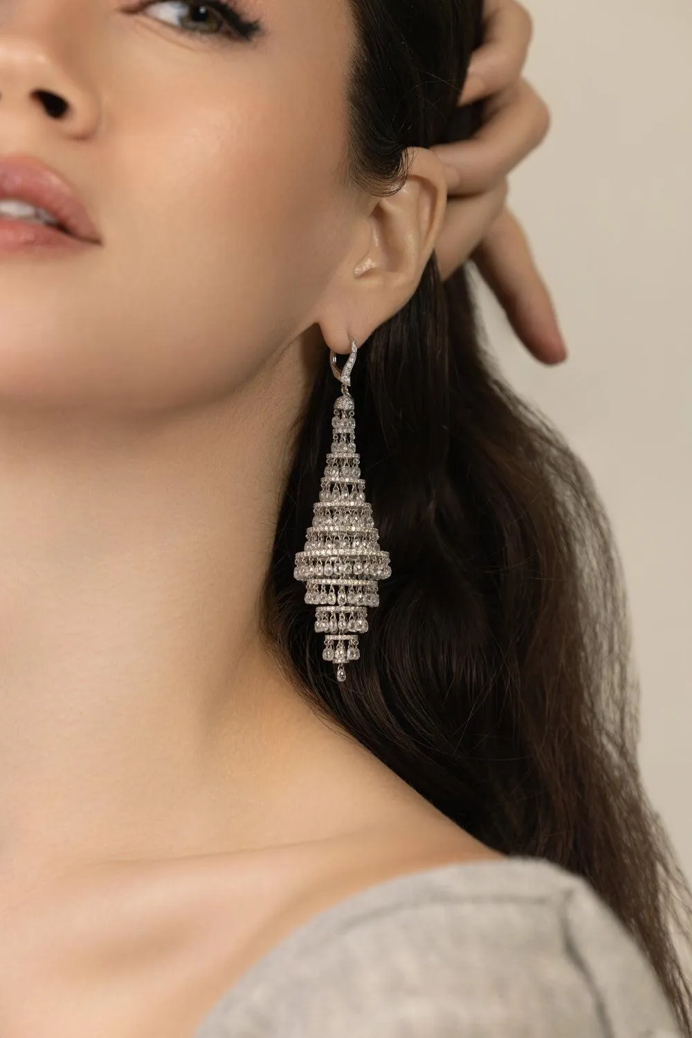 Trinity Contemporary Earrings