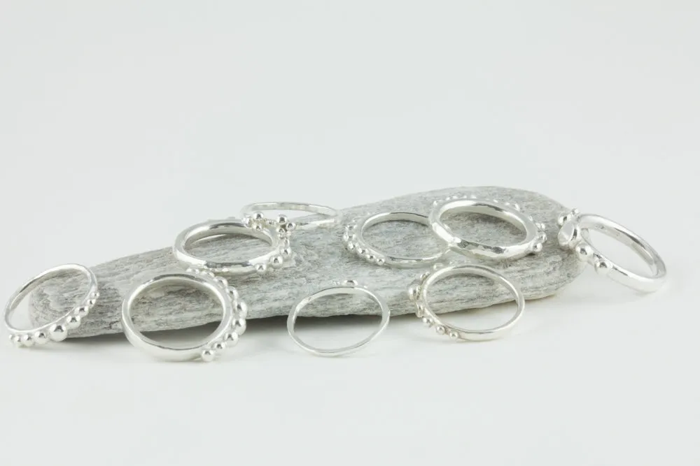 Uma Delicate Granulation Ring