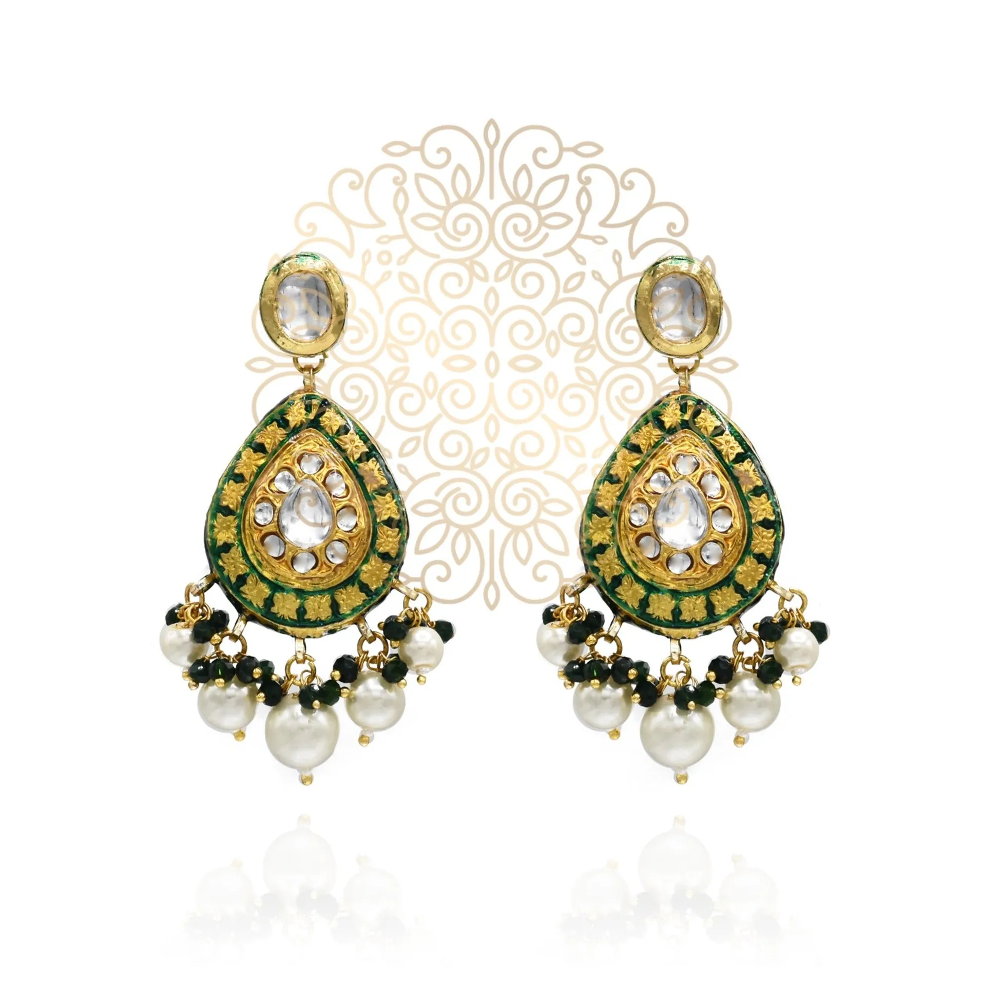 Vidhi Lac Earrings
