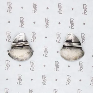 Vintage Sleek & Sophisticated Silver Earrings