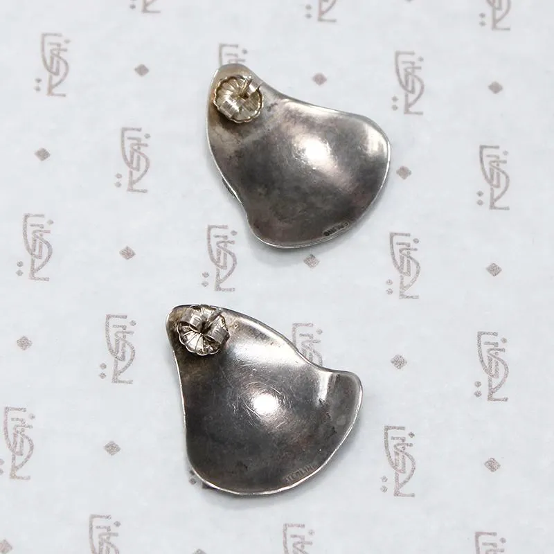 Vintage Sleek & Sophisticated Silver Earrings