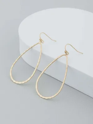 WATER DROP EARRING GOLD