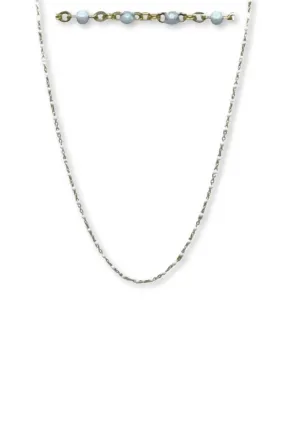 White Howlite Beaded Necklace